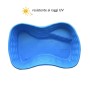 Laghetto da Giardino Bolsena Azzurro Litri 600 da 178x125xh45