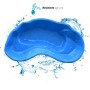 Laghetto da Giardino Nemi Azzurro Litri 270 da 180x100xh36