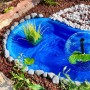 Laghetto da Giardino Nemi Azzurro Litri 270 da 180x100xh36