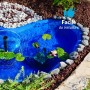 Laghetto da Giardino Nemi Azzurro Litri 270 da 180x100xh36