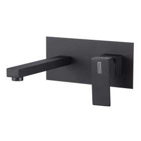 Ogomondo Miscelatore Ad Incasso Per Lavabo Purple Colore Nero Black Bagno Casa