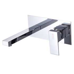 Ogomondo Miscelatore Ad Incasso Per Lavabo Purple Colore Cromo Lucido Bagno Casa