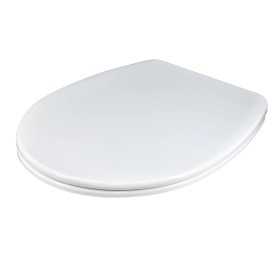 Sedile Termoplastico Bianco Lucido Per Serie Dark Con Chiusura Rallentata