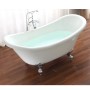 Vasca da Bagno Free Standing da Centro Stanza con Piedini cm 175
