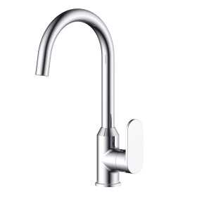 Miscelatore Monocomando Lavello Cucina Canna Orientabile Sofia Installazione Rapida