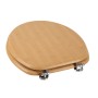Ogomondo Sedile Copri Water Universale Bamboo MDF Legno Pesante Acero Chiaro