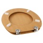Ogomondo Sedile Copri Water Universale Bamboo MDF Legno Pesante Acero Chiaro