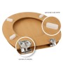 Ogomondo Sedile Copri Water Universale Bamboo MDF Legno Pesante Acero Chiaro
