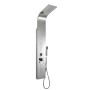 Colonna Doccia 3 Funzioni Acciaio Inox 2 Bocchette Idro Lombari L20xP44xH140 001B 