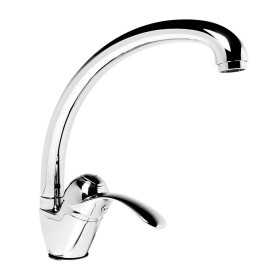 Miscelatore Monoforo Ottone per Lavello Cucina Dublino Erogazione Orientabile