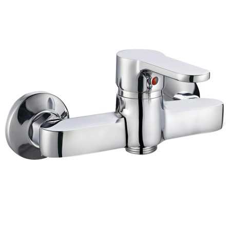 Miscelatore Esterno Doccia Serie Antartide Cartuccia 35 mm Cromo Lucido