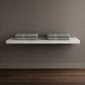 Mensola Inferiore Freya Per Lavabo Sospeso In Artificial Stone Bianco Venato