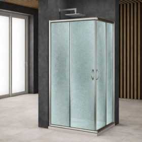 Cabina Doccia Angolare In Cristallo Temprato 6 Mm Elegante E Sicura