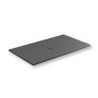 Piatto Doccia Flat In Porcellana Nera Opaca Per Un Design Moderno Spessore cm 3