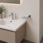 Porta Sapone In Ottone Cromato Lucido Per Bagno Linea Calendula Piattino Vetro