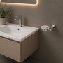 Porta Sapone In Ottone Cromato Lucido Per Bagno Linea Calendula Piattino Vetro