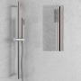 Asta Saliscendi Doccia 004 Ottone Cromato Ovale Doccetta Relax P7,3xH80