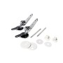 Cerniere Cromate Metallo Per Sedile Coprivaso Tavoletta WC Copriwater Supporti Agganci Staffe Cerniere Cromate Metallo Per Sedile Coprivaso Tavoletta WC Copriwater Supporti Agganci Staffe