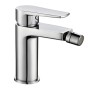 Miscelatore Rubinetto Asia per Bidet in Ottone Colore Cromato con Piletta