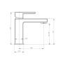 Miscelatore Rubinetto Bidet Cromato + Miscelatore Rubinetto Lavabo Cromato + Miscelatore Doccia Ad Incasso Da Parete 