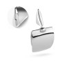 Set 9 Pezzi Accessori da Bagno Odissea Acciaio Cromato dal design moderno