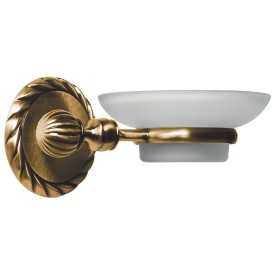 Porta Sapone Saponetta a Parete da Bagno Ottone Bronzato Accessori Alta Qualità