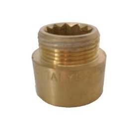 Raccorderia Raccordo Prolunga Ottone Giallo M F Alta Qualità 