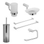Set 6 Pezzi Accessori da Bagno Magnolia 007 Ottone Cromato Set 6 Pezzi Accessori da Bagno Magnolia 007 Ottone Cromato