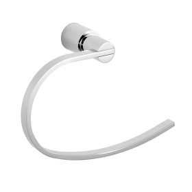 Anello Porta Salviette Asciugamani Orchidea in Ottone Cromato 