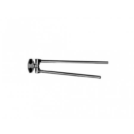 Pika Shop Portasalviette per Termoarredo Modello Flex Cromato 35cm