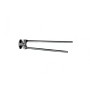 Pika Shop Portasalviette per Termoarredo Modello Flex Cromato 35cm