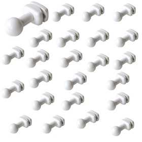Pika Shop Appendini per Termoarredo Modello Liu' Sfera Bianco 24 Pezzi