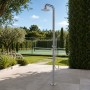 Colonna Doccia Acciaio Inox Summer a Pavimento da Giardino Da Esterno Outdoor