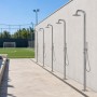  Colonna Doccia Acciaio Inox Summer a Pavimento da Giardino Da Esterno Outdoor