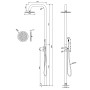  Colonna Doccia Acciaio Inox Summer a Pavimento da Giardino Da Esterno Outdoor