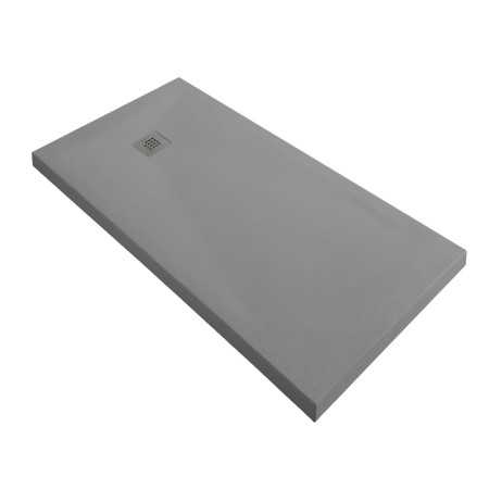 Piatto Doccia Grigio Mineral Marmo Resina Antiscivolo h 3,5 cm