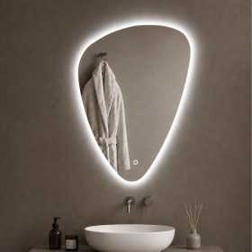 Specchio Triangolare Retroilluminato A Led Per Bagno Moderno
