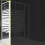 Parete Fissa Per Box Doccia Porta Scorrevole Slide Bianca