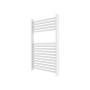 Termoarredo Scaldasalviette Tubolare Tondo In Acciaio Bianco Opaco