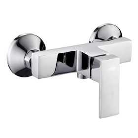 Miscelatore Esterno Doccia Rubinetto Monocomando Cromato