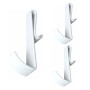 Pika Shop 3 PZ Appendino per Box Doccia Modello Cobra Bianco
