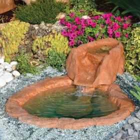 Cascata in Vetroresina da Giardino Nardis cm 135x100x38 Litri 170