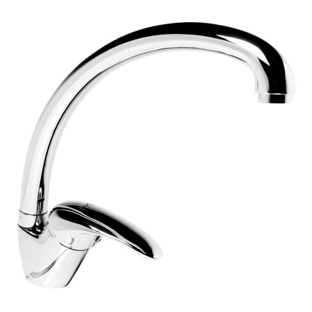 Miscelatore Monoforo Ottone per Lavello Cucina Maiorca Erogazione Orientabile